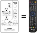 Telecomando equivalente CRM-K3