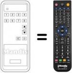 Telecomando equivalente CT-58