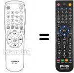 Telecomando equivalente CT-824