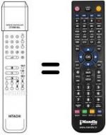 Telecomando equivalente CT-RM 100 L