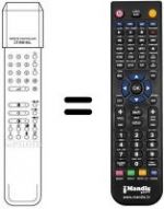 Telecomando equivalente CT-RM 100 L