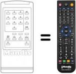 Telecomando equivalente CT 1430