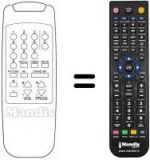 Telecomando equivalente Supertech CTV 5500