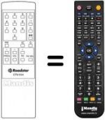 Telecomando equivalente CTV 514