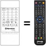 Telecomando equivalente CTV 552