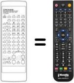 Telecomando equivalente CU-SD 025
