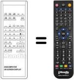 Telecomando equivalente DIGICOMPUTER ON SCREEN DISPLAY