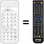 Telecomando equivalente 154 / 064 A