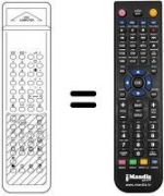 Telecomando equivalente DIGICOMPUTER OSD