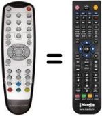 Telecomando equivalente MEDIACOM M-DTRSLIM