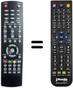 Telecomando equivalente Denver DMB 111 HDP01