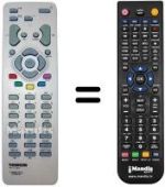 Telecomando equivalente Thomson DTI 2305