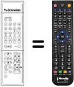 Telecomando equivalente DTV 2
