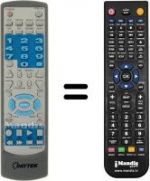 Telecomando equivalente DVDPS 251