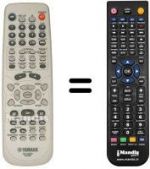 Telecomando equivalente DVR-S60 RDS