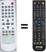 Telecomando equivalente Daewoo DTH 29
