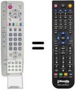 Telecomando equivalente NordMende NM 4610 ISGE