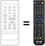 Telecomando equivalente LG CMT 9842