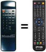 Telecomando equivalente F SAT 5