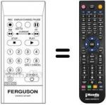 Telecomando equivalente FV 50B VIDEOSTAR