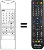 Telecomando equivalente Supertech CTV 5501 TXT