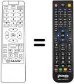 Telecomando equivalente ICD-3000