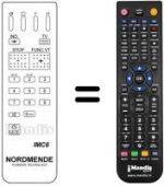 Telecomando equivalente NordMende GALAXY 36 XP