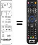 Telecomando equivalente NordMende SPACE SYSTEM STEREO 92