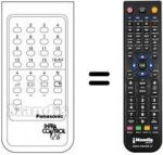Telecomando equivalente INFRA CONTROL 26