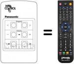 Telecomando equivalente INFRA CONTROL 6