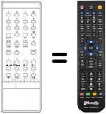 Telecomando equivalente INFRARED 1060 TS