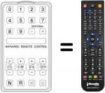 Telecomando equivalente INFRARED REMOTE CONTROL