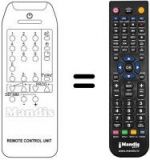 Telecomando equivalente Ctc CTV 207 PS