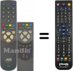 Telecomando equivalente JVC AV 21JT5
