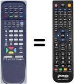 Telecomando equivalente RM-C663