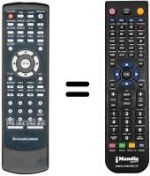 Telecomando equivalente JX-1000C(2)