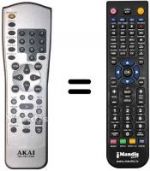 Telecomando equivalente JX-9001