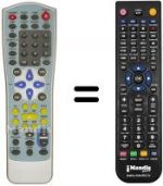 Telecomando equivalente JX-9001 B