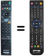 Telecomando equivalente Sony KDL-26 P3000 E