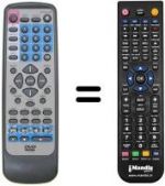 Telecomando equivalente KF-8000K
