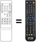 Telecomando equivalente Audiosonic KT 8287