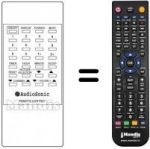 Telecomando equivalente Audiosonic KRB 1576