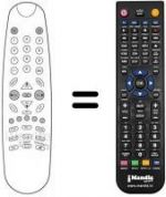 Telecomando equivalente Audiosonic KT 9273 NSTX