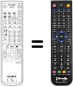 Telecomando equivalente Sony KV-29 FX60B / S
