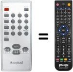 Telecomando equivalente Sansui LTV 1450