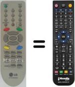 Telecomando equivalente 6710V00090A