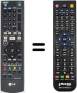 Telecomando equivalente LG RHT-599 H