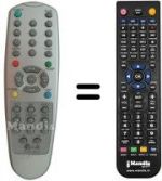 Telecomando equivalente LG 6710V00061M