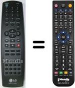 Telecomando equivalente LG CF 21T24 T
