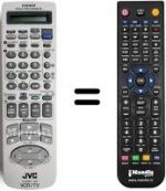 Telecomando equivalente JVC HR-S9700